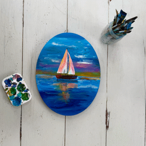 Sailboat Painting